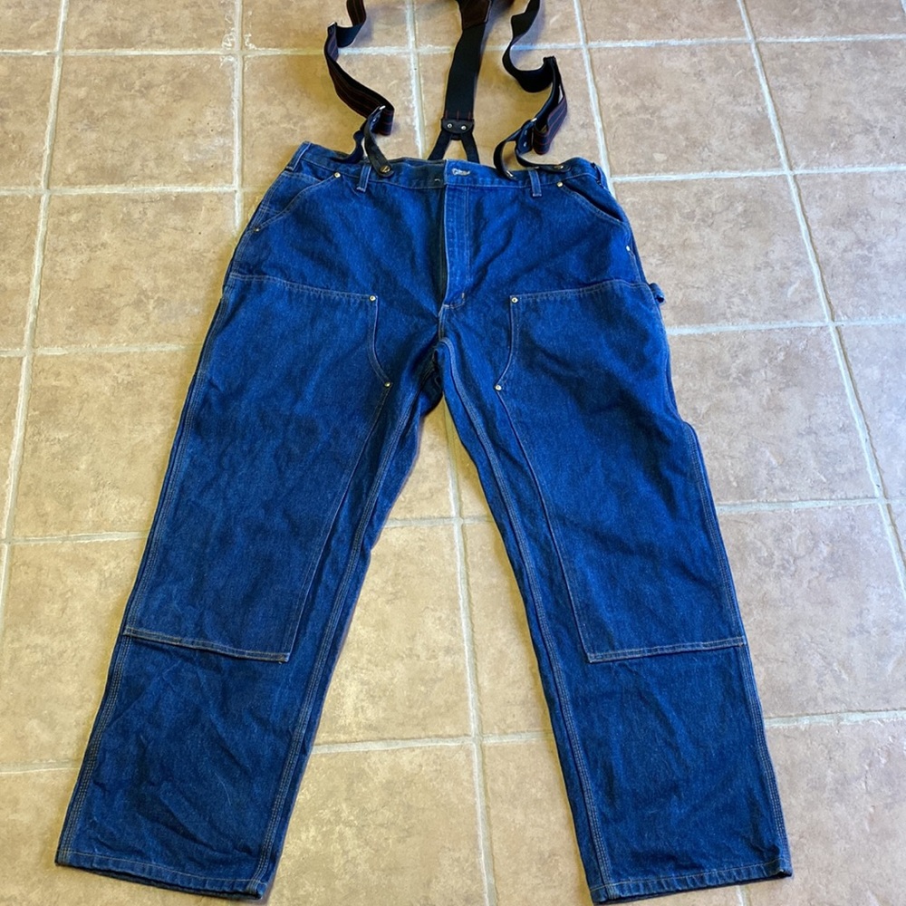 Carhartt Dungaree Fit + Welch Workwear Suspensers